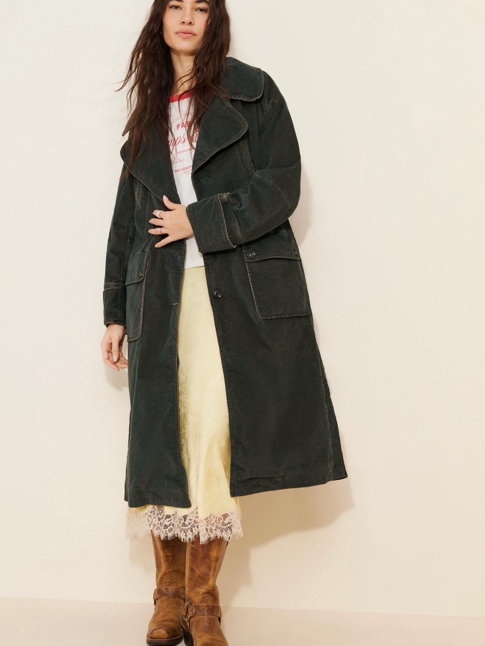Free People Fox Corduroy Duster - XL